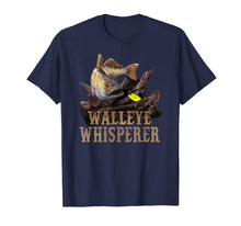 Ladda upp bild till gallerivisning, Large Walleye With Fishing Lure T-Shirt 1150974

