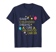 Ladda upp bild till gallerivisning, Childhood Cancer Warrior Tshirt Gold Ribbon T-Shirt 164586
