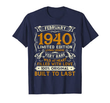 Ladda upp bild till gallerivisning, February 1940 Shirt 80 Years Old 80th Birthday Gifts T-Shirt-1285668
