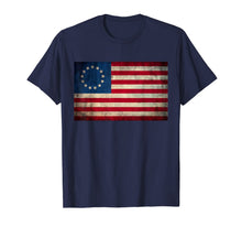 Ladda upp bild till gallerivisning, Old Glory First American Betsy Ross Flag T-Shirt 77510
