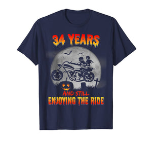 34th Wedding Anniversary Gifts For Her/Him. Halloween Shirts T-Shirt 966751