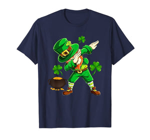 Funny Dabbing Leprechaun Saint Patrick's Day Shamrock Gifts TShirt291473