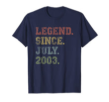 Ladda upp bild till gallerivisning, Legend Since July 2003 16th Birthday 16 Years Old Shirt Gift 92320
