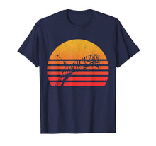 Ladda upp bild till gallerivisning, Vintage Retro Sunset Tiger T-Shirt 246110
