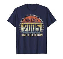 Ladda upp bild till gallerivisning, 15 Year Old Gifts Vintage 2005 Limited Edition 15th Birthday T-Shirt-146376
