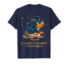 Ladda upp bild till gallerivisning, Funny Reading Gift Book Dragon Books Nerds - Dragon Lovers T-Shirt-383493
