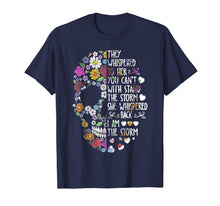 Ladda upp bild till gallerivisning, They Whispered To Her Flower Skull Tshirt 150779
