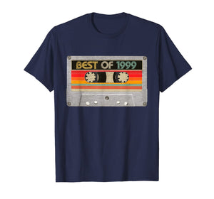 Best Of 1999 21st Birthday Gifts Cassette Tape Vintage T-Shirt-426414