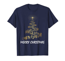 Ladda upp bild till gallerivisning, Funny shirts V-neck Tank top Hoodie sweatshirt usa uk au ca gifts for Music Note Tree Wish You A Merry Christmas Musical Gift T-Shirt 1136037
