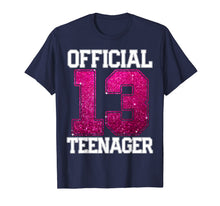 Ladda upp bild till gallerivisning, OFFICIAL TEENAGER 13th Birthday Gift 2006 13 years girls T-Shirt 378108
