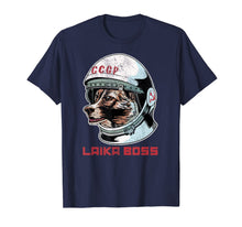 Ladda upp bild till gallerivisning, LAIKA BOSS Vintage CCCP Soviet Russia USSR Space Dog T-Shirt-349581

