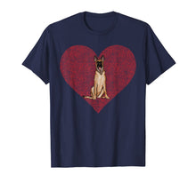Ladda upp bild till gallerivisning, Belgian Malinoi Valentines Day Dog Love Fingerprint T-Shirt-313020

