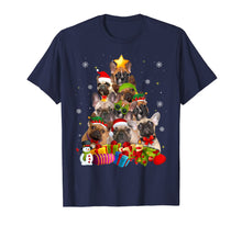 Ladda upp bild till gallerivisning, Funny French Bulldog Christmas Tree Gifts Xmas T-Shirt 605883
