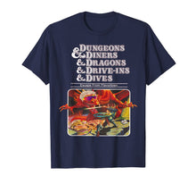 Ladda upp bild till gallerivisning, Dungeons &amp; Diners &amp; Dragons &amp; DriveIns &amp; Dives T-Shirt190367
