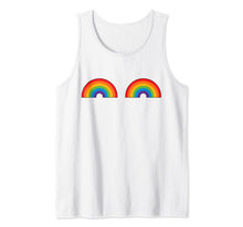 Ladda upp bild till gallerivisning, Gay Pride Rainbow Boobs - Funny LGBTQ Rainbow Boobies Pride Tank Top 105418
