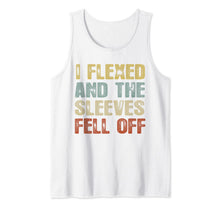 Ladda upp bild till gallerivisning, Vintage I Flexed And The Sleeves Fell Off Tank Top Tank Top 1812665
