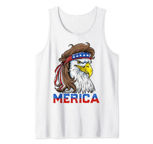 Ladda upp bild till gallerivisning, Merica Eagle Mullet 4th of July Men Women American Flag USA Tank Top 478734
