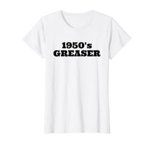 Ladda upp bild till gallerivisning, 1950's Greaser Tshirt 50s Sock Hop Shirt Men Boys 259803

