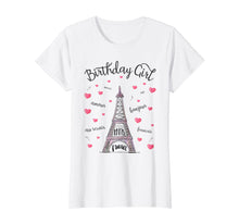 Ladda upp bild till gallerivisning, Funny shirts V-neck Tank top Hoodie sweatshirt usa uk au ca gifts for Birthday Girl Paris Themed Birthday Party Eiffel Tower 277420
