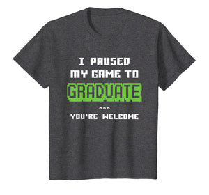 Funny College or High School 2019 Gamer Graduation Gifts T-Shirt 143775