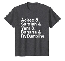 Ladda upp bild till gallerivisning, Jamaican National Dish! Ackee &amp; Saltfish Yardie T-Shirt 677759

