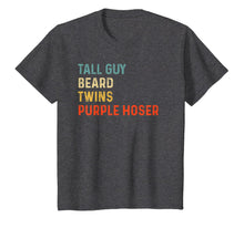 Ladda upp bild till gallerivisning, Tall Guy Beard Twins Purple Hoser Vintage T Shirt 46246
