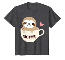 Ladda upp bild till gallerivisning, Sloffee Sloth Coffee Tshirt Funny Coffee Lover Gifts 808912
