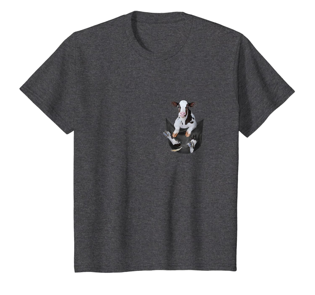Cow Inside Pocket Funny T-Shirts Lover Dog Cute Gifts Tee 688705