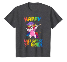 Ladda upp bild till gallerivisning, Dabbing Unicorn happy last day of 3rd grade Graduate shirts 977302
