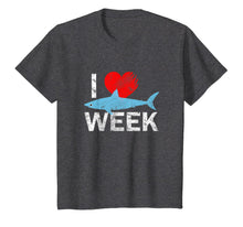 Ladda upp bild till gallerivisning, I Wait All Year For This Week T-Shirt Funny Shark Tee 167056
