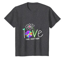 Ladda upp bild till gallerivisning, Hippie Daisy Flower Bird Love One Another T-Shirt 426715
