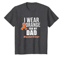 Ladda upp bild till gallerivisning, Kidney Cancer Shirt I Wear Orange for My Dad Awareness 783758
