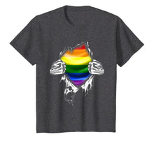 Ladda upp bild till gallerivisning, Superhero Ripping T Shirt LGBT Gay Pride Awareness Month 166399
