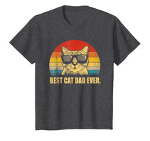 Ladda upp bild till gallerivisning, Vintage Best Cat Dad Ever T-Shirt Cat Daddy Father Gift Men 96797
