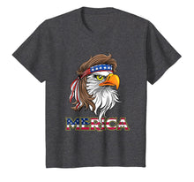Ladda upp bild till gallerivisning, Eagle Mullet T Shirt 4th of July American Flag Merica USA 113332
