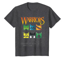 Ladda upp bild till gallerivisning, Warrior Cats Clan Icons T-Shirt - boy and girls book readers
