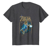 Ladda upp bild till gallerivisning, Zelda Breath Of The Wild Link Arch Shot Logo Graphic T-Shirt 125669
