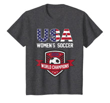 Ladda upp bild till gallerivisning, USA World Champions 2019 Tee United States 2019 Soccer Gift T-Shirt 447708
