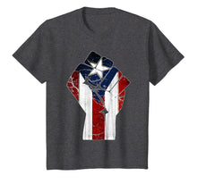 Ladda upp bild till gallerivisning, Puerto Rico Resiste Boricua Flag TShirt Fist T-Shirt 86050
