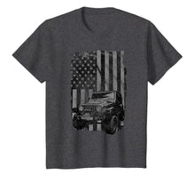 Ladda upp bild till gallerivisning, Vintage US Flag Jeeps Shirt - Jeeps Enthusiast T Shirt 96405
