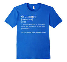 Ladda upp bild till gallerivisning, Funny shirts V-neck Tank top Hoodie sweatshirt usa uk au ca gifts for Funny Drummer Shirts Drum Gifts Drumming Definition T Shirt 1776592
