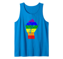 Ladda upp bild till gallerivisning, Resist Fist Rainbow Flag Gay Pride  Tank Top 66183

