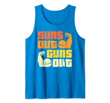 Ladda upp bild till gallerivisning, Cali Style Bodybuilding Sun's Out Guns Out Biceps  Tank Top 823094
