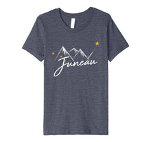 Ladda upp bild till gallerivisning, Funny shirts V-neck Tank top Hoodie sweatshirt usa uk au ca gifts for Juneau Alaska Flag Mountains Shirt Distressed State Souvenir 1860511
