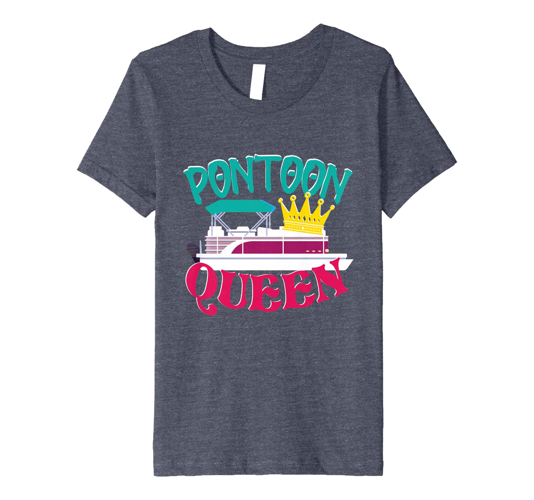 Funny shirts V-neck Tank top Hoodie sweatshirt usa uk au ca gifts for Boating Captain Pontoon Queen Shirt Pontoon Boat Gifts 3681677