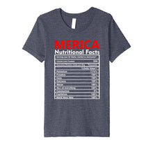 Ladda upp bild till gallerivisning, Merica Nutrition Facts Fourth of July USA Flag Labor Day Premium T-Shirt 1045137
