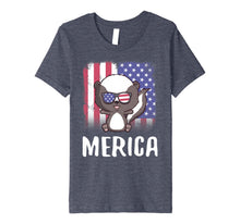 Ladda upp bild till gallerivisning, Merica Skunk USA American Flag 4th of July Gift Patriotic Premium T-Shirt 828531
