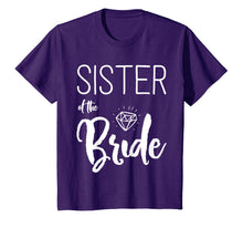 Ladda upp bild till gallerivisning, Sister Of The Bride Shirt Navy Blue With Cute Drawing 777336
