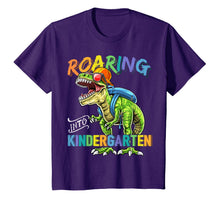 Ladda upp bild till gallerivisning, Roaring Kindergarten Dinosaur T Rex Back to School Shirt Boy 94792
