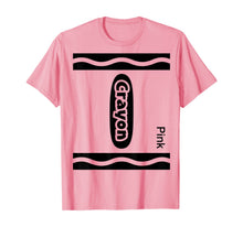 Ladda upp bild till gallerivisning, Halloween Pink Crayon Costume Funny T-Shirt 83453
